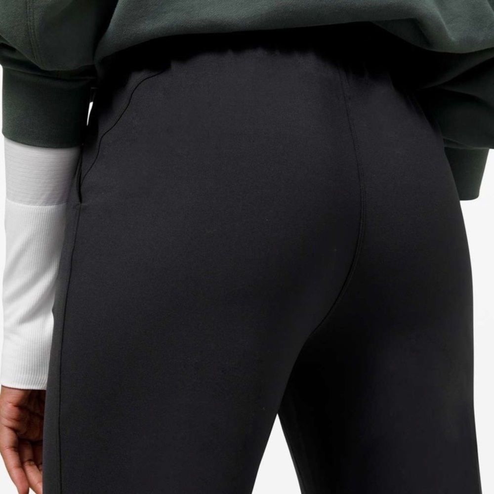 Lululemon Keep Moving High Rise Full Length Relaxed Fit Pant in Black, Size 14 - Picture 9 of 14